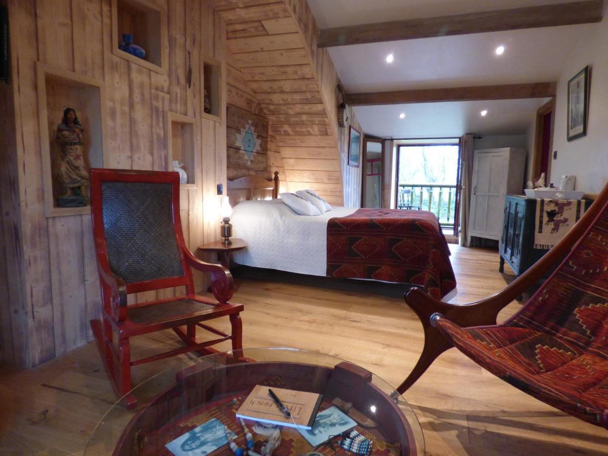 chambre d'hôte atypique West little ranch chambre amérindienne Guiscriff Extérieur photo